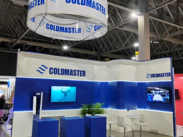 Stand ferial terminado para la marca Coldmaster en Monterrey